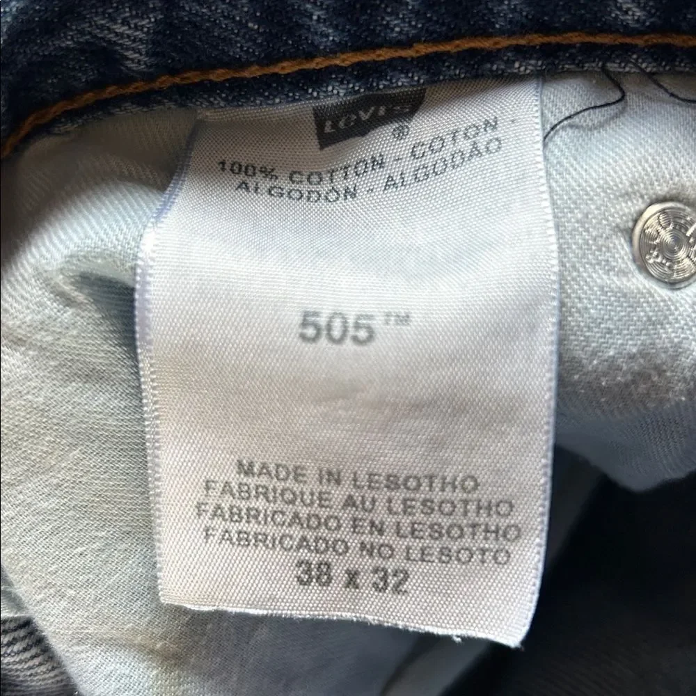 Levi's 505 Classic Straight Men's Jeans in Blue